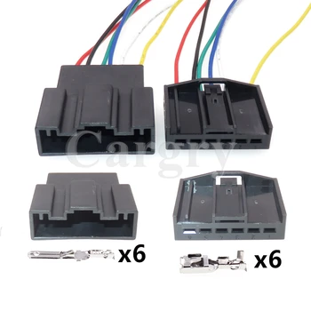 1 Set 6P 6984754-01 Auto Sigarettenaansteker Bedrading Terminal Socket Automobiel Elektrische Staart Lamp Wire Connector