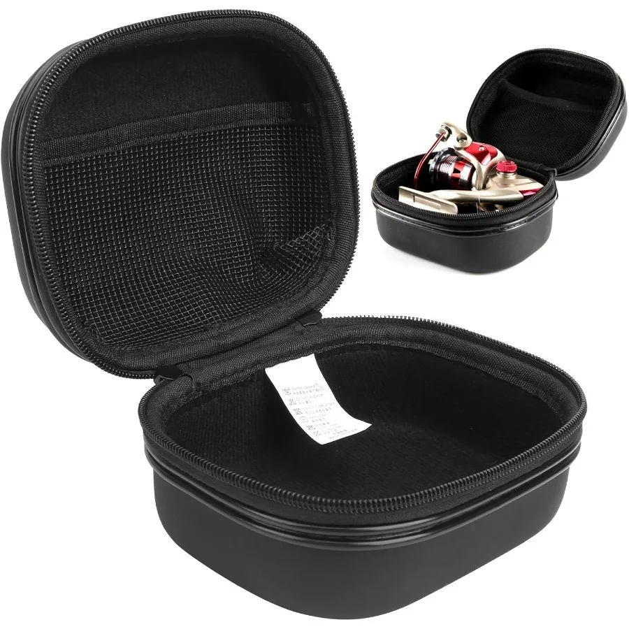 Fishing Reel Storage Bag, Shockproof Waterproof Outdoor Case Cover, Fits Spinning Reels, Lightweight Protector for Fishing Trips