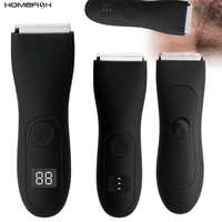 Mens Body Hair Trimmer for Men Balls Women Lady Shaver Hair Removal Bikini Trimmer Groin & Body Shaver Groomer Arm Beard Razor