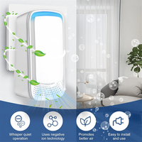 Y02A 6 PCS Negative Ion Plug in Air Purifier,Ionic Air Purifiers for Home, Bedroom, Office Mini Portable Air Ionizers US Plug