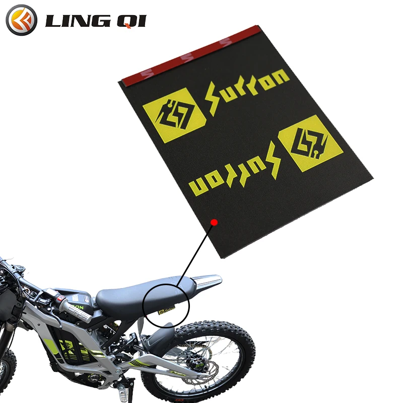 LINGQI-etiqueta Personal de lavado de motocicleta, etiqueta de puerta de marca de agua, apta para SURRON Light Bee X, electrónica, Dirt Pit Bike