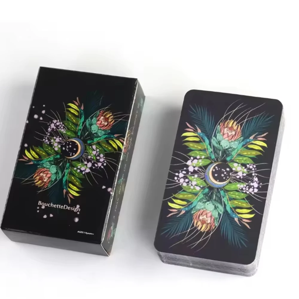 

Таро Мерки, вдохновленные волшебными животными природы, 79 шт. карточек на основе гадания системы Уэйта Райдера