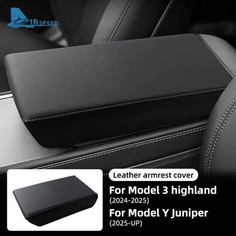 Защитный чехол для подлокотника Tesla Model Y/Model 3/Highland из АБС-пластика — фото модели