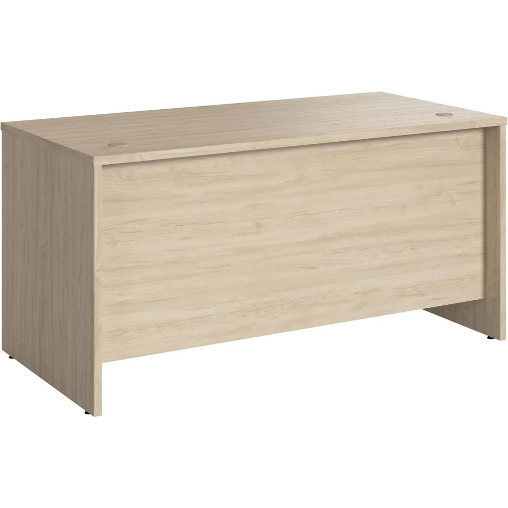 

Bush Business Furniture Studio C 60W x 30D Office Desk in Natural Elm, Computer Table for Home or Professional Workspace