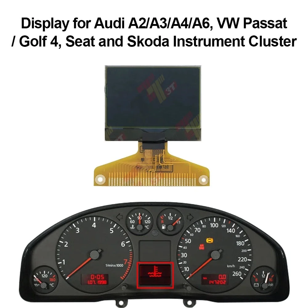 

Дисплей для приборной панели Audi A2, A3, A4, A6, VW Passat, Golf 4, Seat и Ford