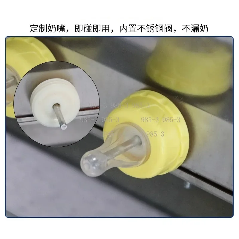 Stainless Steel Double-sided Automatic Constant Temperature Lamb Feeder, Piglet Milk Replenishment Feeding Device