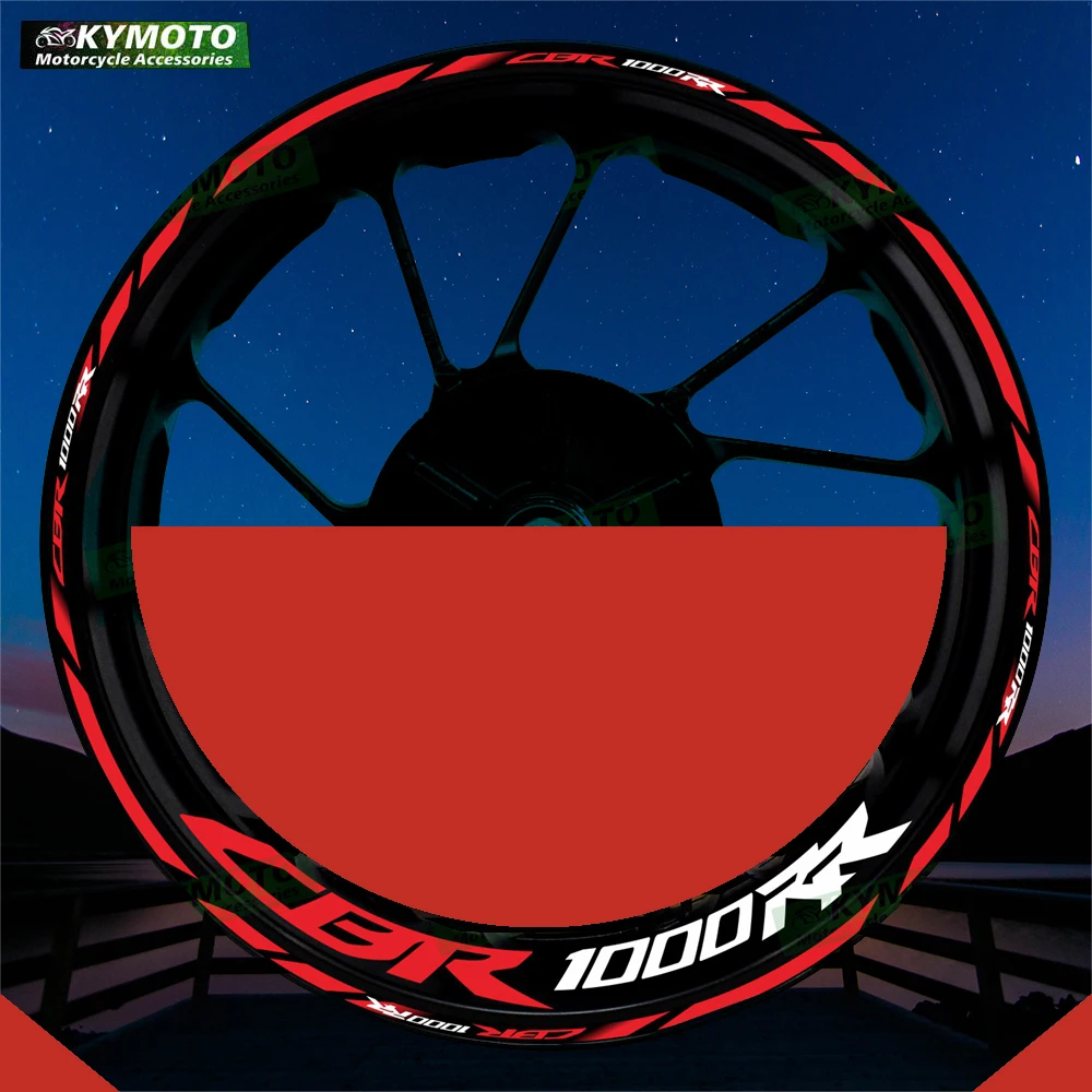 

Для Honda CBR1000RR CBR 1000RR аксессуары для мотоциклов 17-дюймовые наклейки на передние и задние колеса, наклейки на обтекатели, украшения