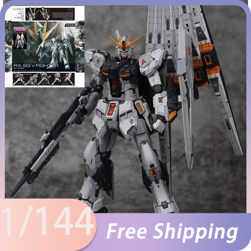 

New 1/144 Gaogao Model Rg 32 Assembly Model Kit Action Figure Plastic Models Kits Collection Decoration Statue Toy Kid Birthday