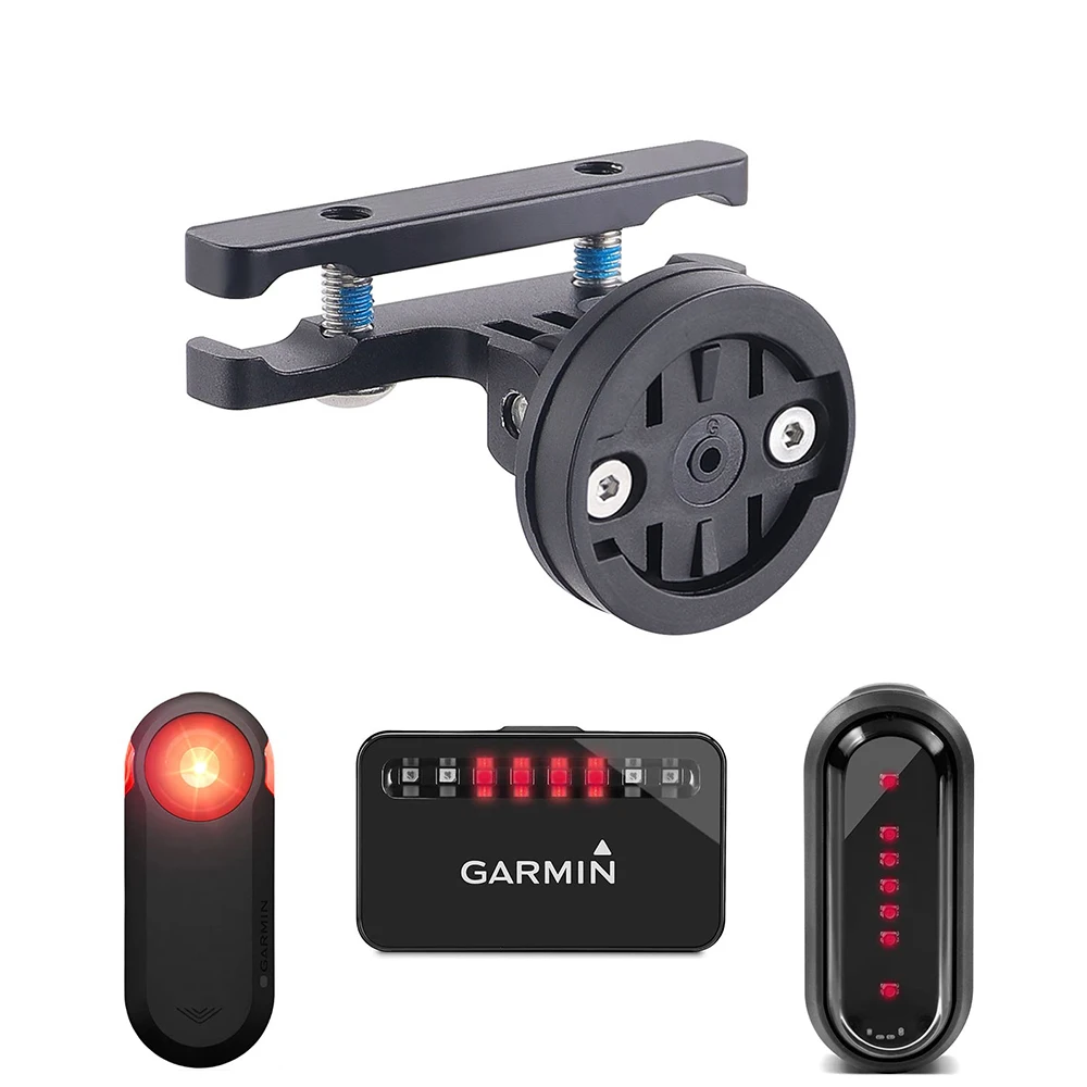 Support de lampe de selle de vélo, support de feu arrière pour tige de selle, support de lumière pour vélo VTT, compatible avec le radar Garmin Varia, accessoires de vélo