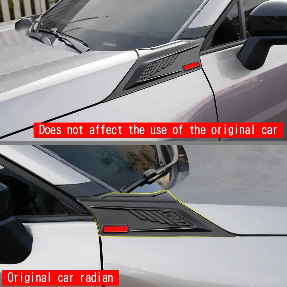 

For Toyota RAV4 2026 Car Fender Trim Strip Blackening Kit Car Exterior Modified Styling Upgrade Decorative Panel Accessories