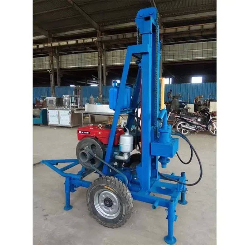 YG High-Performance 120m Wheels Water Well Drilling Rig Machine for Sale - Efficient and Affordable Water Drilling Solution