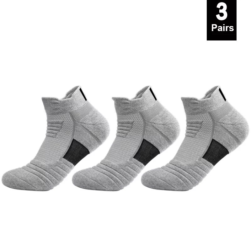 1/3 Pairs Anti-slip Voetbalsokken Mannen Katoenen Sok Korte Lange Buis Voetbal Basketbal Sport Sokken Ademend geurverdrijvende Sok 39-45