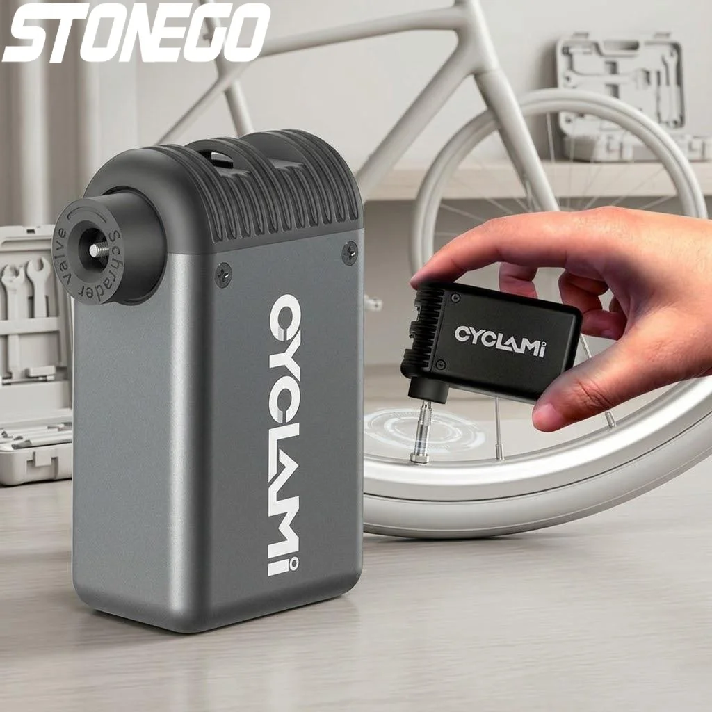 

Портативный электрический насос для велосипедов, мини-насос высокого давления, легкий и компактный воздушный насос для велоспорта