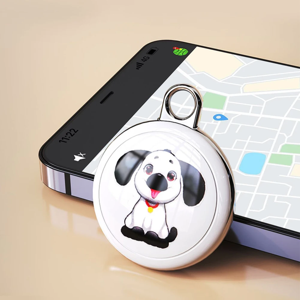 ペット用のスマートGPSトラッカー,長距離,防水,ミニカラー,Android, iOS,追跡ツール,猫,犬