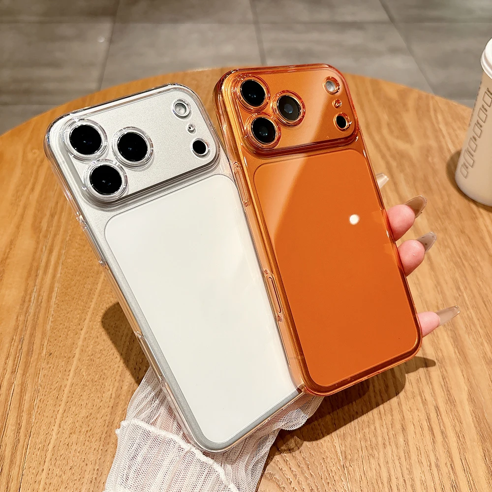 Custodia rigida anti-ingiallim - Phone Cases Orange recensione e prezzo