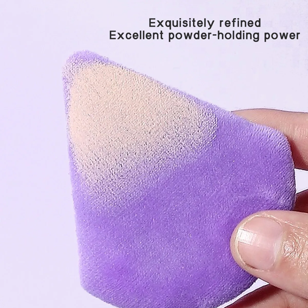 14 منتفخة من البودرة المخملية الناعمة للاستخدام الرطب والجاف مناسبة لبودرة سائبة وأدوات مكياج ناعمة وغير لاصقة