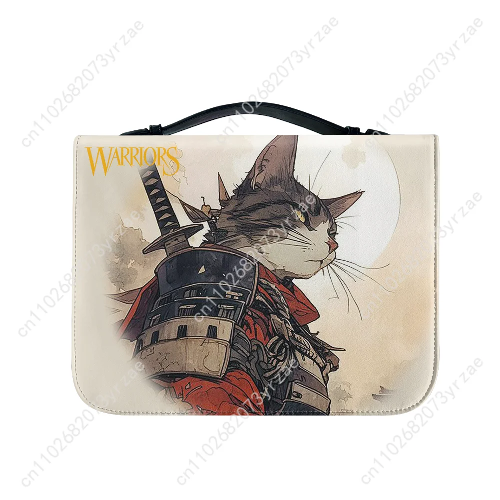 Cat Warrior Bible Bags Christian Gifts Personalized Patterns Bible Pack Waterproof Leather Bag High Quality Fasion Custom Bags