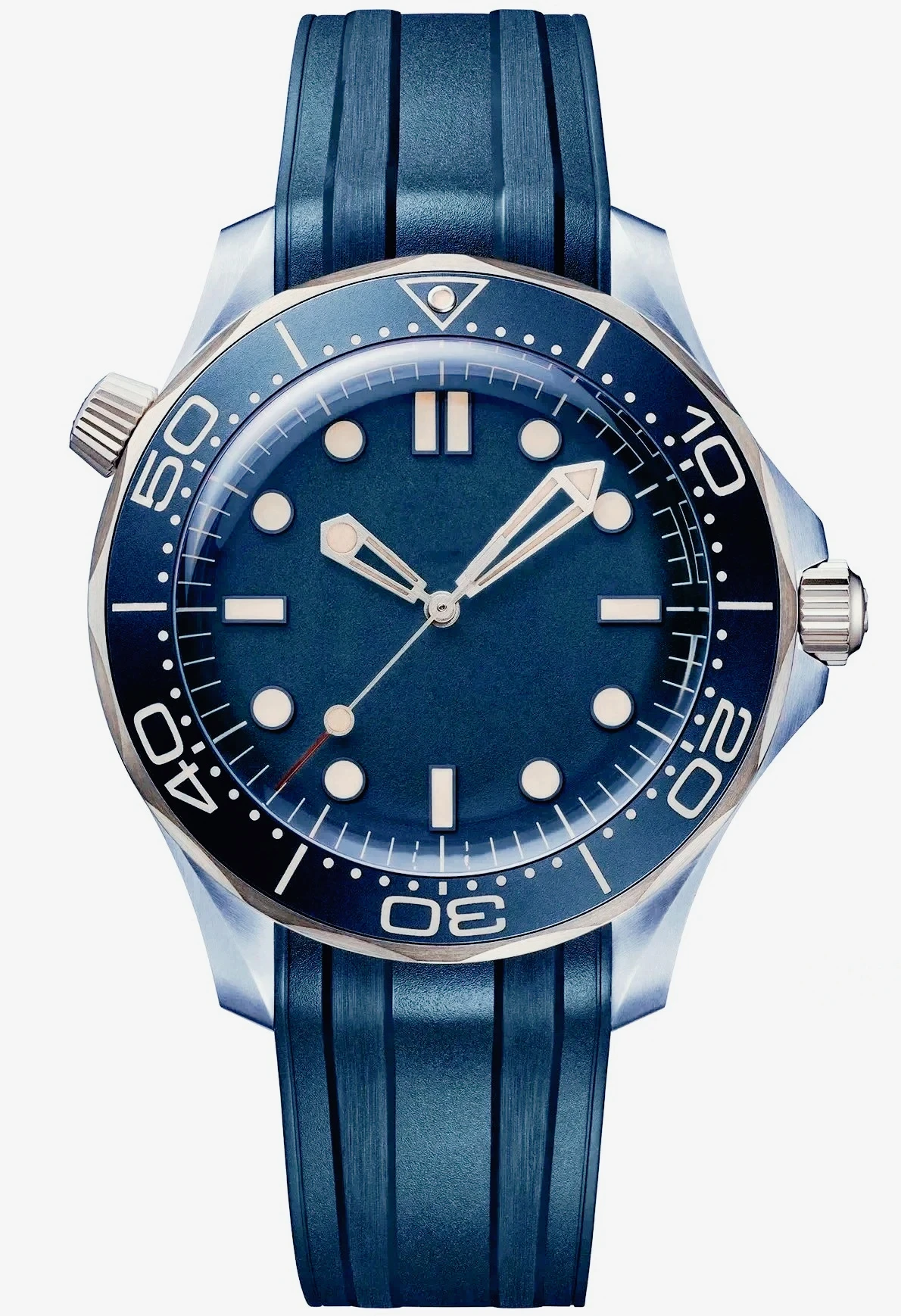 Jam tangan mekanik otomatis kasual pria 42MM mewah 007 dengan bezel keramik cetakan sempurna berkualitas tinggi 2026