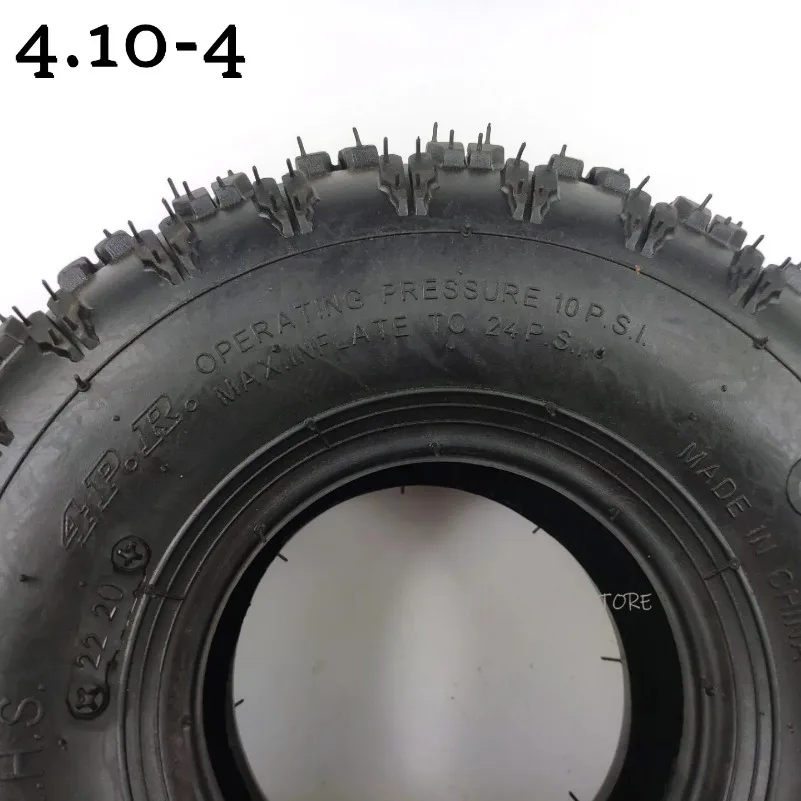 free shipping 4.10/3.50-4 410/350-4 ATV Quad Go Kart 47cc 49cc Chunky 4.10-4 Tire inner tube Fit All Models 3.50-4 4\