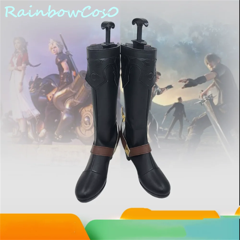 FF14 Final Fantasy Field Commander Cosplay Shoes Boots Game Anime Party Halloween Chritmas RainbowCos0 W3089