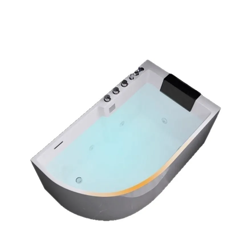 

Small apartment acrylic bathtub home surfing massage