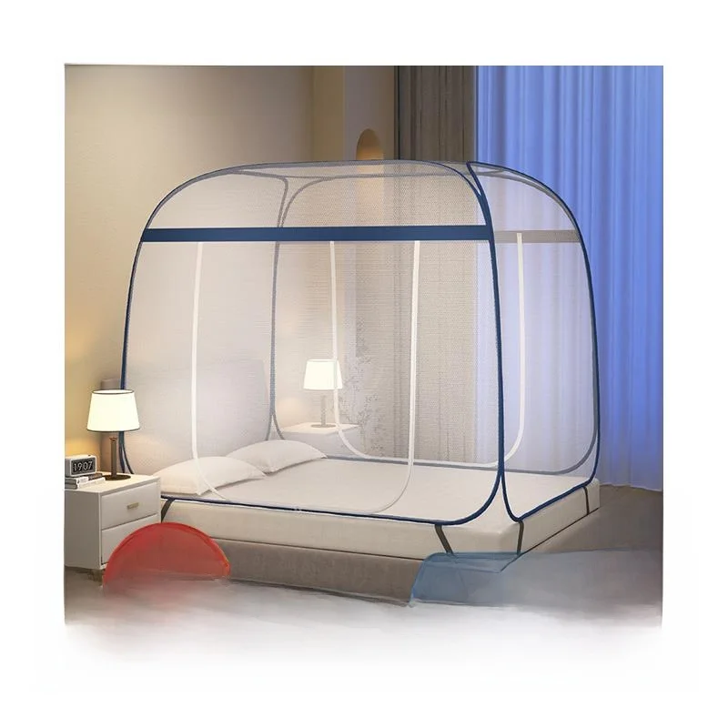 Class a Encrypted No Installation Mongolian Tent Mosquito Net Bedroom Anti-Fall .5 M Foldable 18 M Full Bottom for Pets