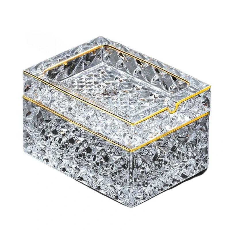 

Creative, light luxury, crystal glass, ashtray, home, personalized office