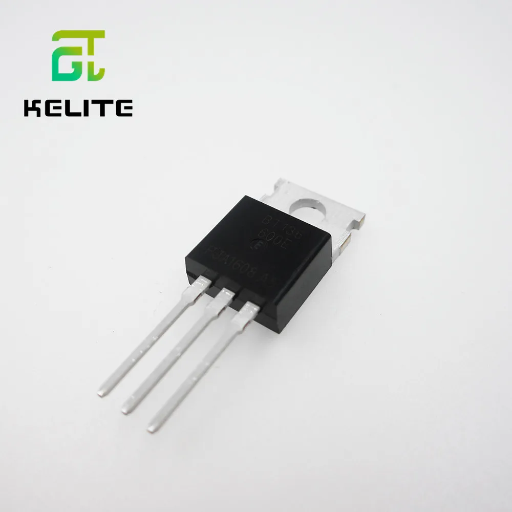 10 teile/los BT136-600E TRIAC SENS GATE 600V 4A TO220AB neue original qualitätssicherung