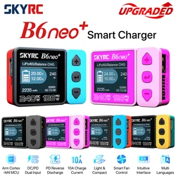​SKYRC B6neo+ Smart Charger High Power DC240W PD126W Multilanguage Balance Charger 600mA XT60/Type-C Compact Charger Discharger