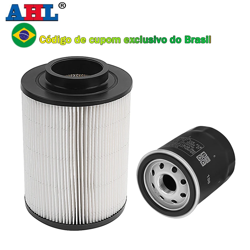 Filtro de ar e filtro de óleo para motocicleta AHL para Polaris Ranger 800 Crew 6X6 EFI XP EPS RGE ATV RZR 4 RZR S 800 EPS RZR800 EFI 1240434