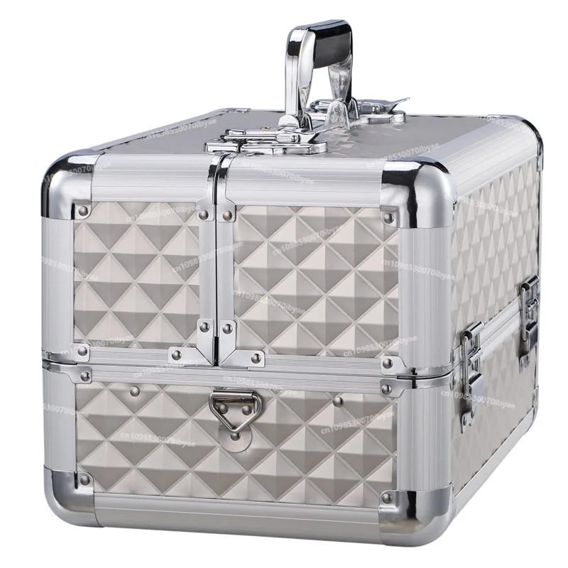 For Hardware Household Large Portable Electrician Multi-Functional Repair Car Box Three Layer Tool Box Aluminum
