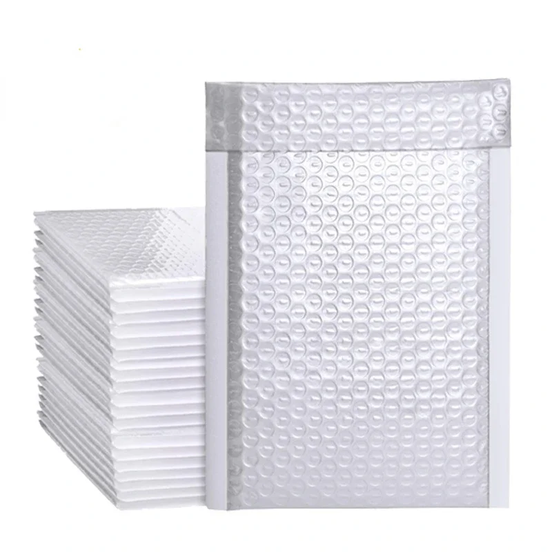 10/30/50PCS White Foam ซองจดหมาย Self Seal Mailers จัดส่งแพคเกจกันน้ำกันกระแทก Bubble ซองไปรษณีย์