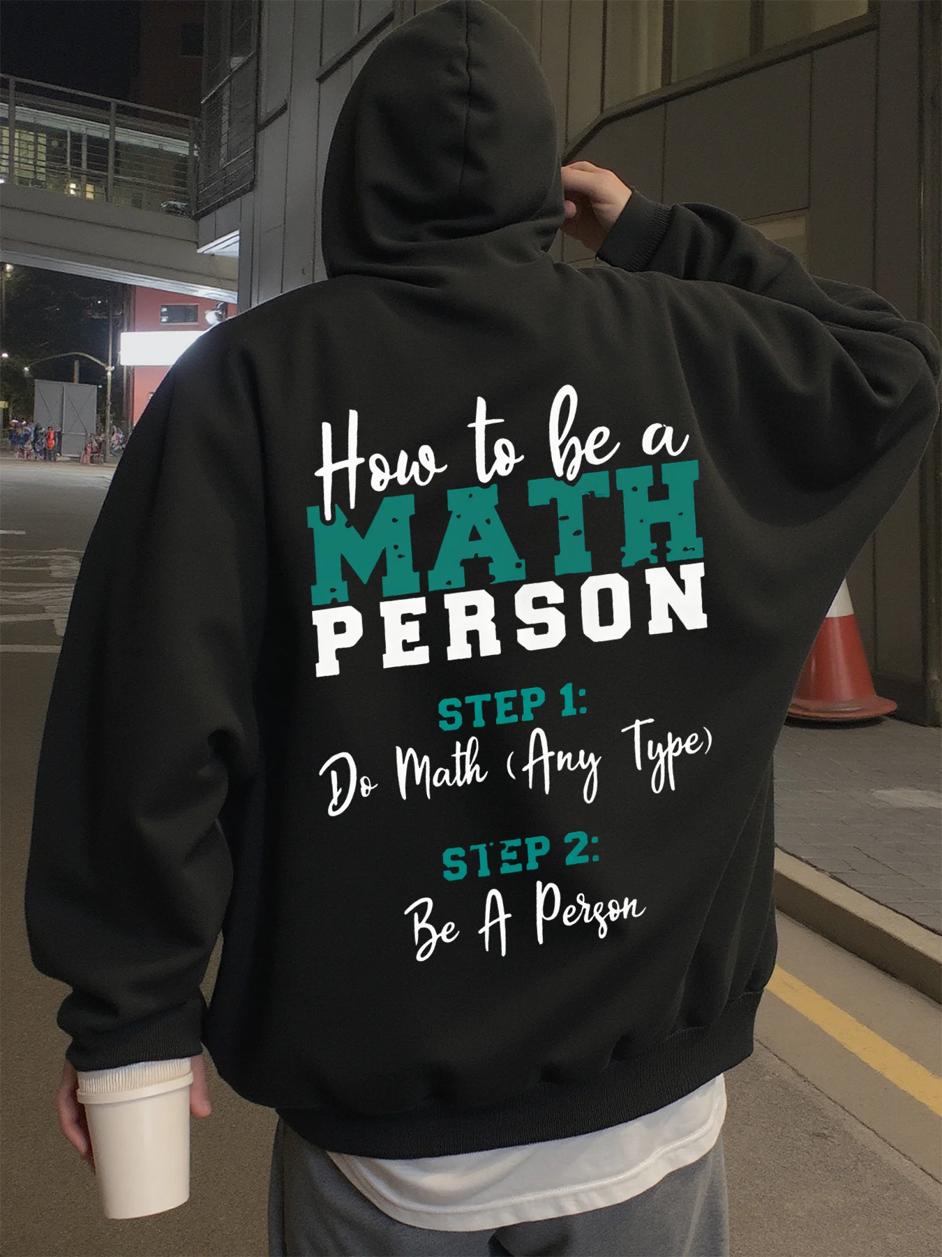 Moletom com capuz masculino, streetwear, moletom com capuz gráfico de matemática divertida e educacional para homens, adequado para usar na primavera, outono e inverno