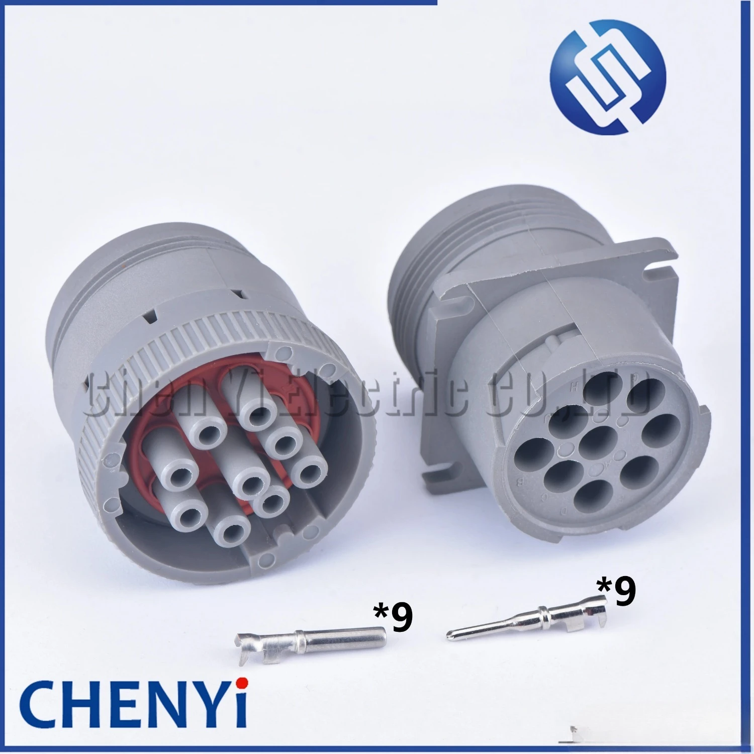 9 Pin Grey Waterpro…