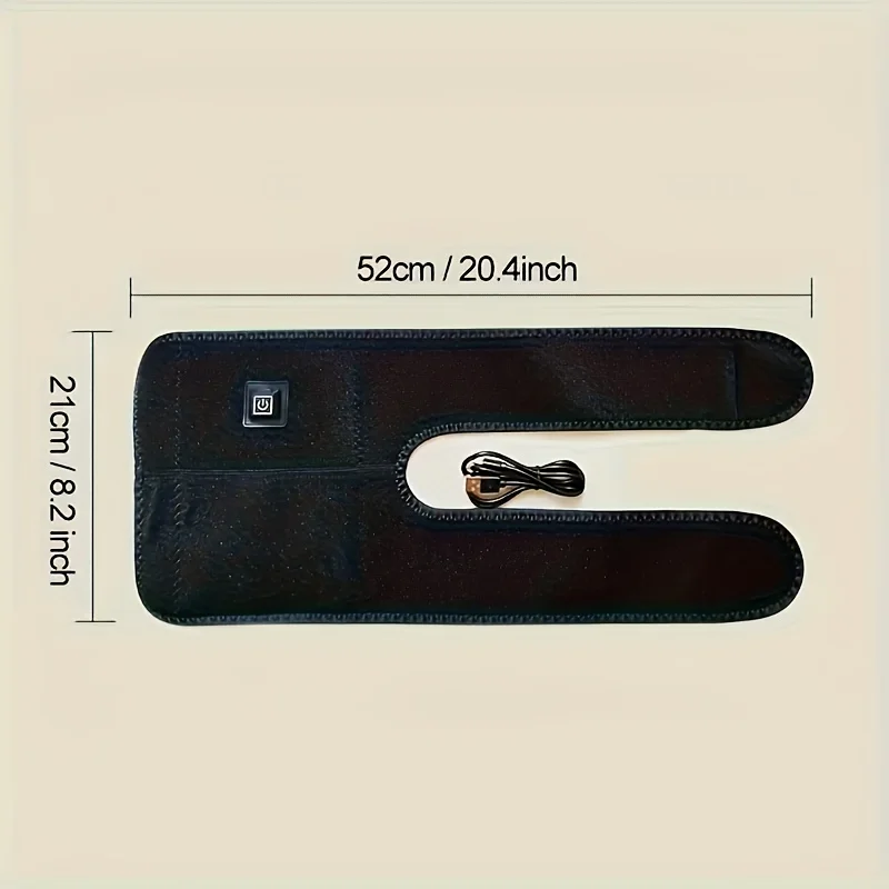 1 قطعة جهاز تدليك الركبة الساخن USB - استرخاء وتحافظ على دفء ركبتيك