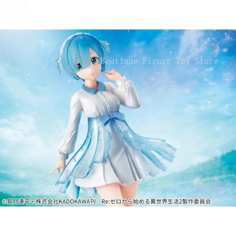 Disponibile BANDAI BANPRESTO Serenus Couture Originale Re: Vita in un mondo diverso da Zero Rem Vol.2 Modello anime Regalo Figura Giocattoli