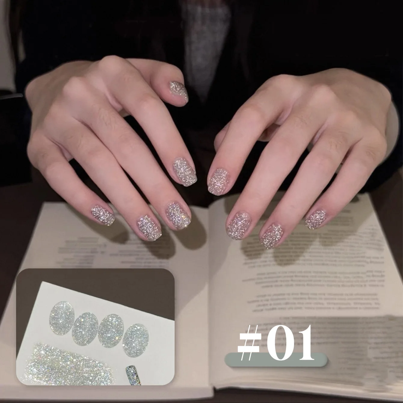 MIANEL 12ML 1PCS Summer Huayu Star Whitening Super Flash Broken Strobe Glitter Diamond Gel Nail Polish Nail Supplies