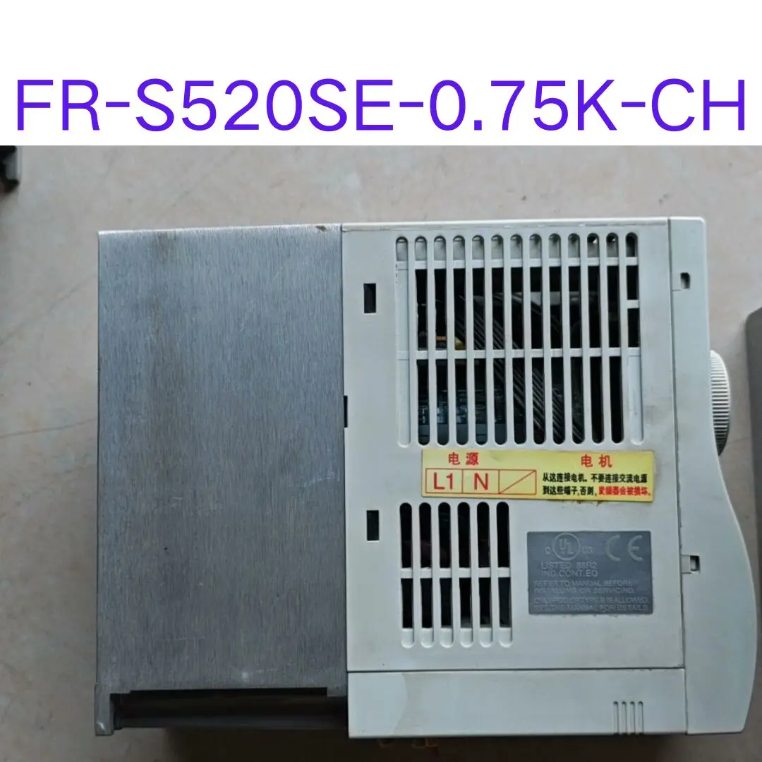 

Second-hand FR-S520SE-0.75K-CH inverter 0.75KW 220V Test OK