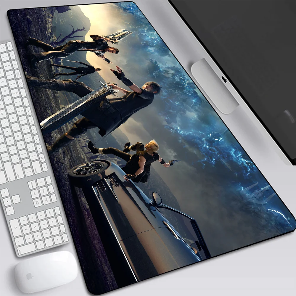 Final Fantasy 7 Grande Gaming Mouse Pad, Computador e Laptop Mousepad, Teclado, Tapete de Mesa, PC Gamer, XXL