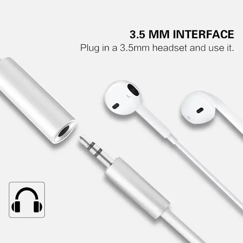 Type-C to 3.5mm Headphone Adapter For iPhone 15 15Plus 15Pro Max Accessories USB Type C Audio Aux Connector Adapters Cable