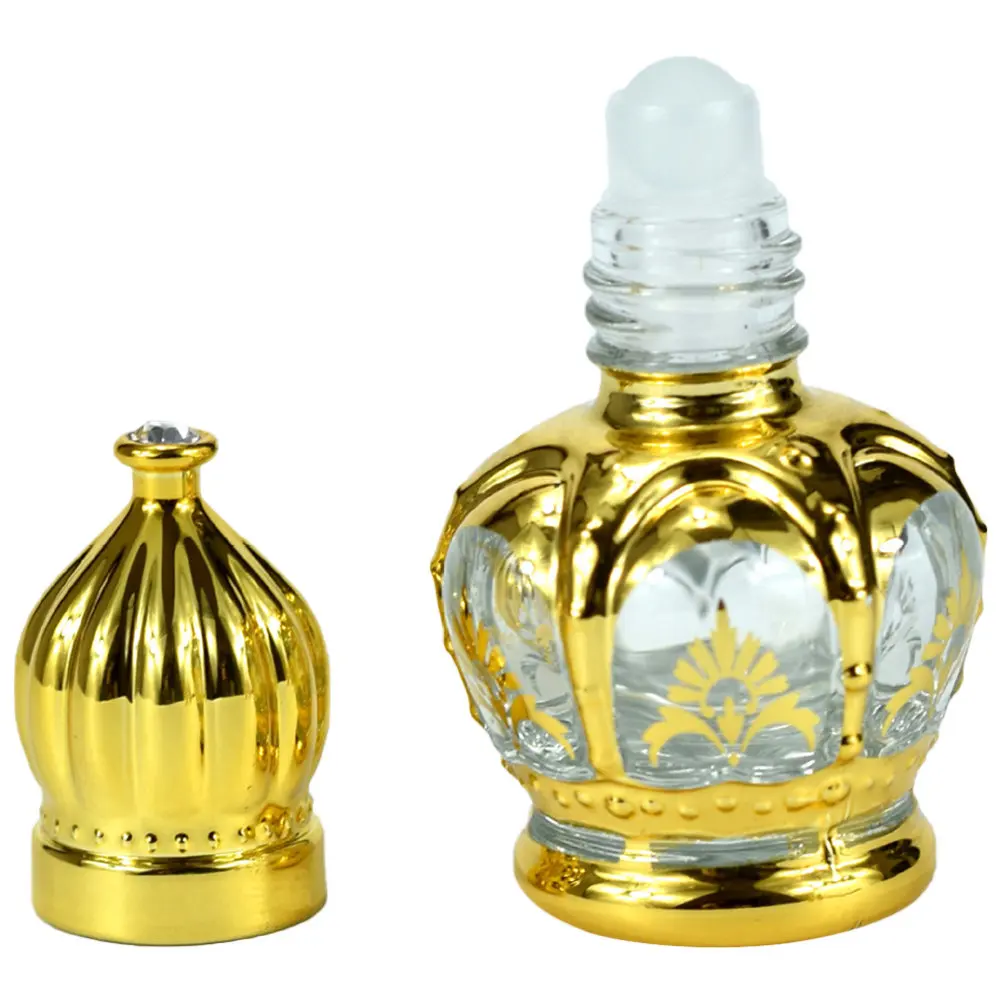 

Пустой стеклянный флакон-роллер для эфирных масел, многоразовый, для парфюмерии, дорожный, герметичный, из толстого стекла