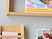 

Miniature Wall Shelf for 1/12 Dollhouse; Perfect Study Furniture and House Scene Decorative Item
