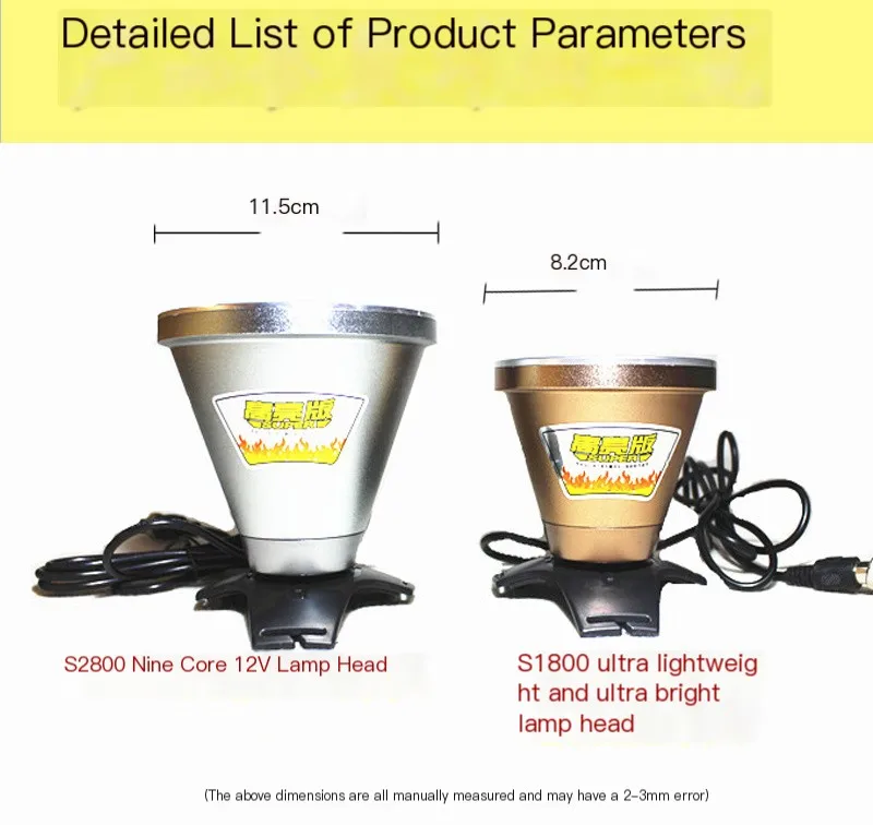 New 5V Split Strong Headlight S1800 USB Charging Super Bright High Power Super Concentrated Outdoor Special Miner's Lamp Long Life S2800 Headlight 12V