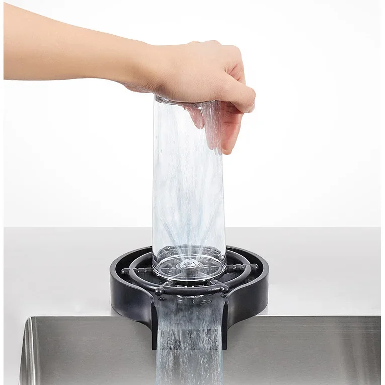 New Design Hand Free Rotatable Cup washer for bar