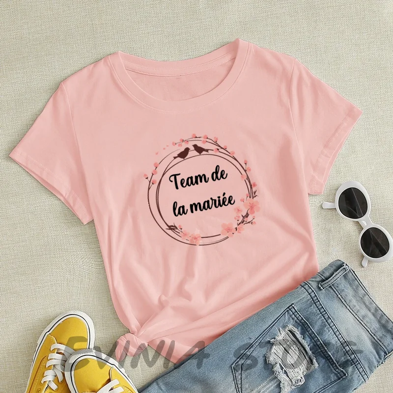 Friends Bachelorette Party Shirt I'm The Bride Shirt La Mariee French Bridesmaid Tee I Found My Lobster Top Friends Theme