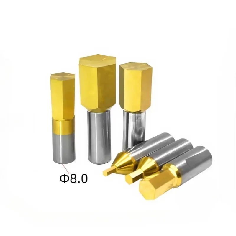Suitable for CT16  CT08  Rotary HSS-Tin Punching Cutter Tool 16mm Shank Inner Hexagon for Steel