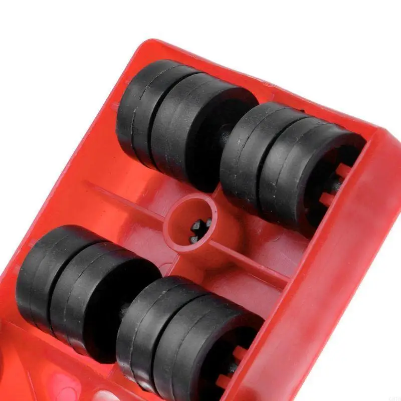 G8TB 4pcsMoves Furniture Tool Transport Shifter Moving Wheel Slider Remover Roller He