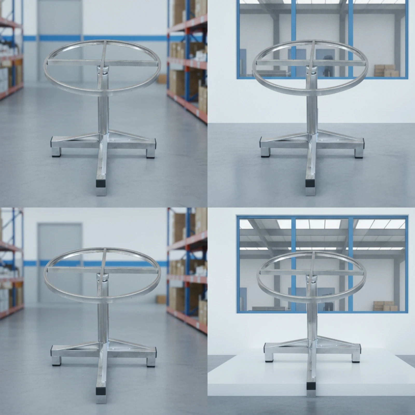 Rotating Turntable Stand 360 Degree Spray Painting Turntable Spray Painting Stand Adjustable Rust-Resistant for Painters