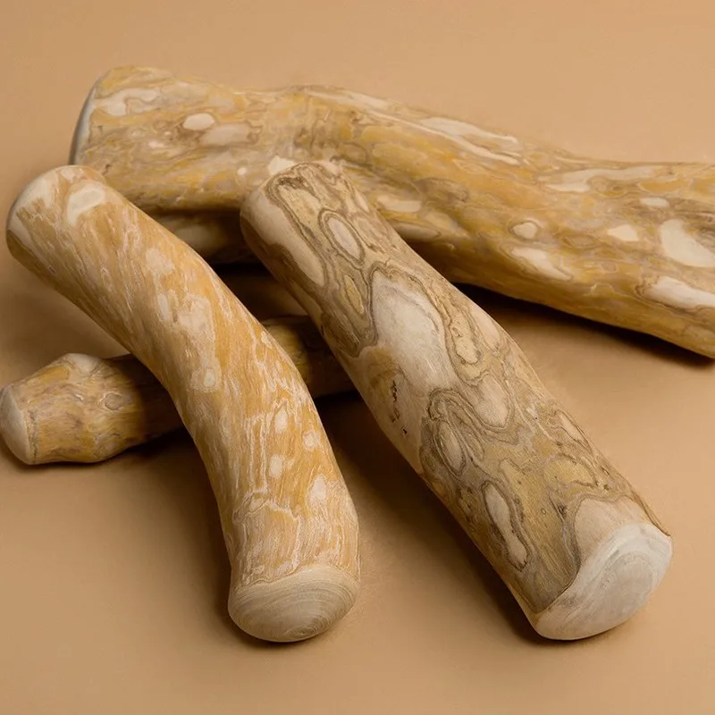 Coffee Wood Natural Pet Chew Toy Teeth Cleaning Durable Safe Edible Wooden Stick For Dental Health - Image 3
