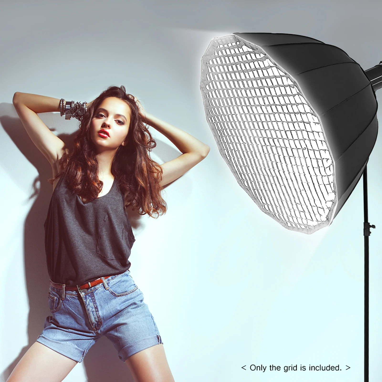 90cm/ 35inch Softbox Honeycomb Grid 16 Robs  Photography Parabolic Softbox Grid honeycomb grid for softbox softbox grid only